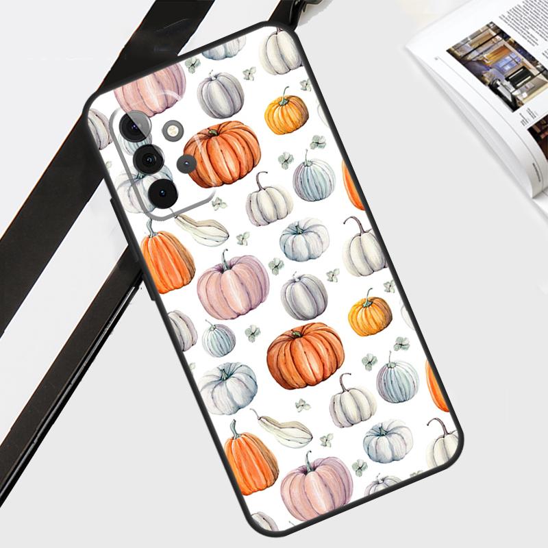 Autumn Pumpkins Case For Samsung Galaxy A06 A56 A36 A26 A16 A54 A34 A14 A12 A22 A32 A52 A13 A53 A15 A35 A55