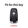3 Buttons Smart Remote Car Key Keyless Case Cover Shell Fob for Ford Mustang Edge Fusion Explorer F150 F250 F350 Ecosport