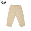 Slamble Fitness Loose Letters Pure Color Cropped Pants