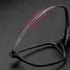 Super Light Comfortable Rubber Titanium Eye Wear Square Glasses Frame Nearsighted Optical Vision Prescription Lens Glasses Frame Men and Women