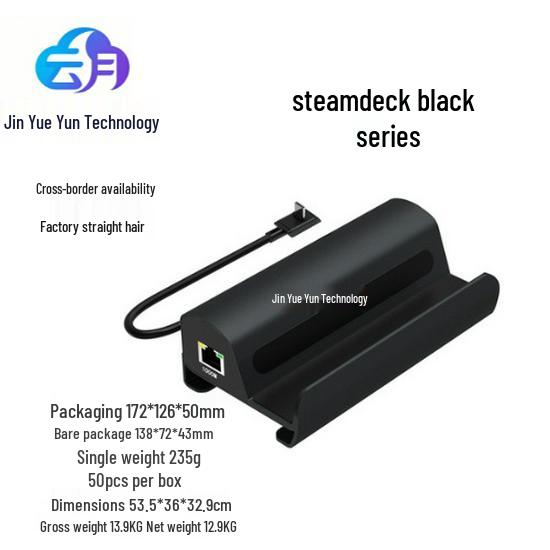 Type C to HDMI Laptop Dock with VGA, Gigabit Ethernet, USB 3.0, and SD/TF Card Reader