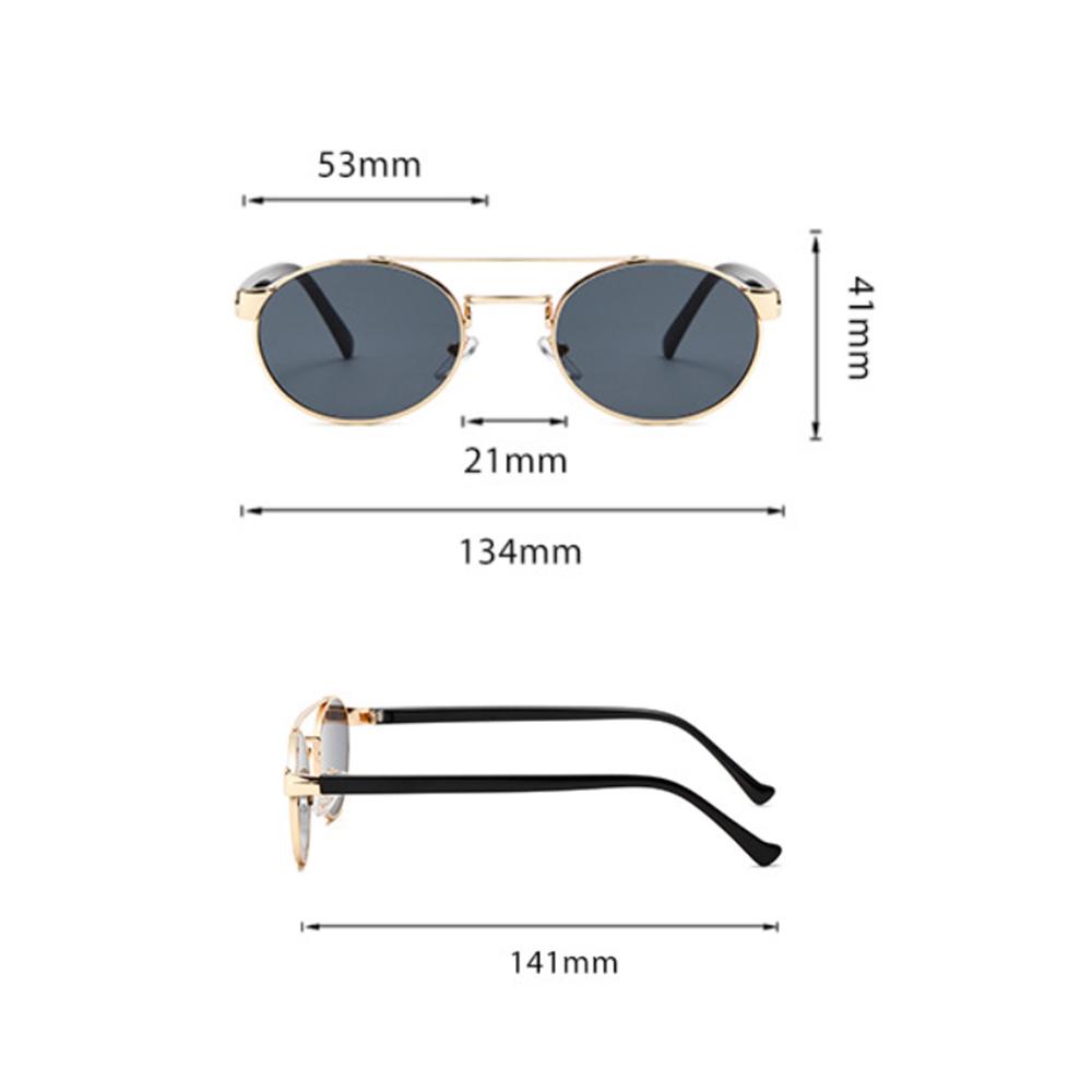 Metal Sun Glasses High Quality Uv400 Goggles Luxury  Eyewear Fashionable Fashion Sunglasses For Stage Performances Fashion