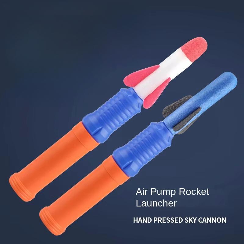 Hand Pressure Weather Pump Rocket Launcher Children's Outdoor Toys Parent-child Interaction Fun Toys Children's Birthday Gifts