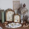 Vintage Harz Samt Schmuck-Ausstellungsständer Retro Halskette Armband Ohrring Anhänger Ausstellungs-Requisitenhalter Klassischer Schmuckständer