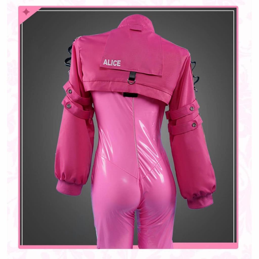 Goddess of Victory Viper Uni Alice Cosplay with Wig Diesel Sailor Suit Costume Queen Bunny Outfit Body Suit Halloween S Size