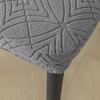 Slip-Resistant Dining Chair Covers Elastic Jacquard Chair Cover New Seat Cover  Home Use