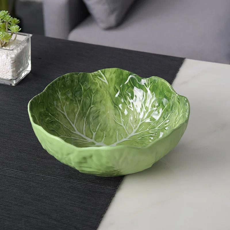 Platos Cocina Frutero Plates Assiettes Fruteiras De Vidro Para Mesa Cozinha Upscale Household Kitchen Large Bowl Fruit Vaisselle