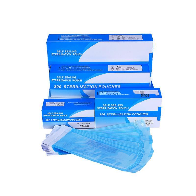 High-Temp High-Pressure Disposable Dental Sterilization Paper-Plastic Bags for Nail Art