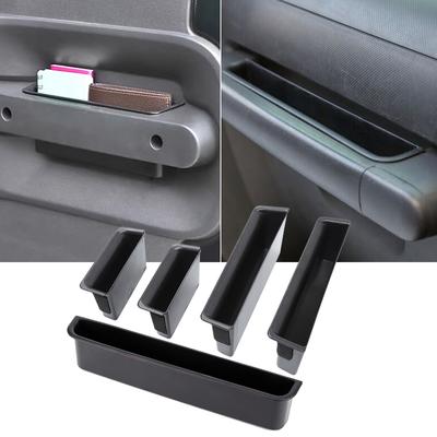 5 Stück Auto-Tür-Armlehnen-Aufbewahrungsbox Griffschale Beifahrer-Griffschale Organizer für Jeep Wrangler JK 2007-2010 Innenzubehör ABS