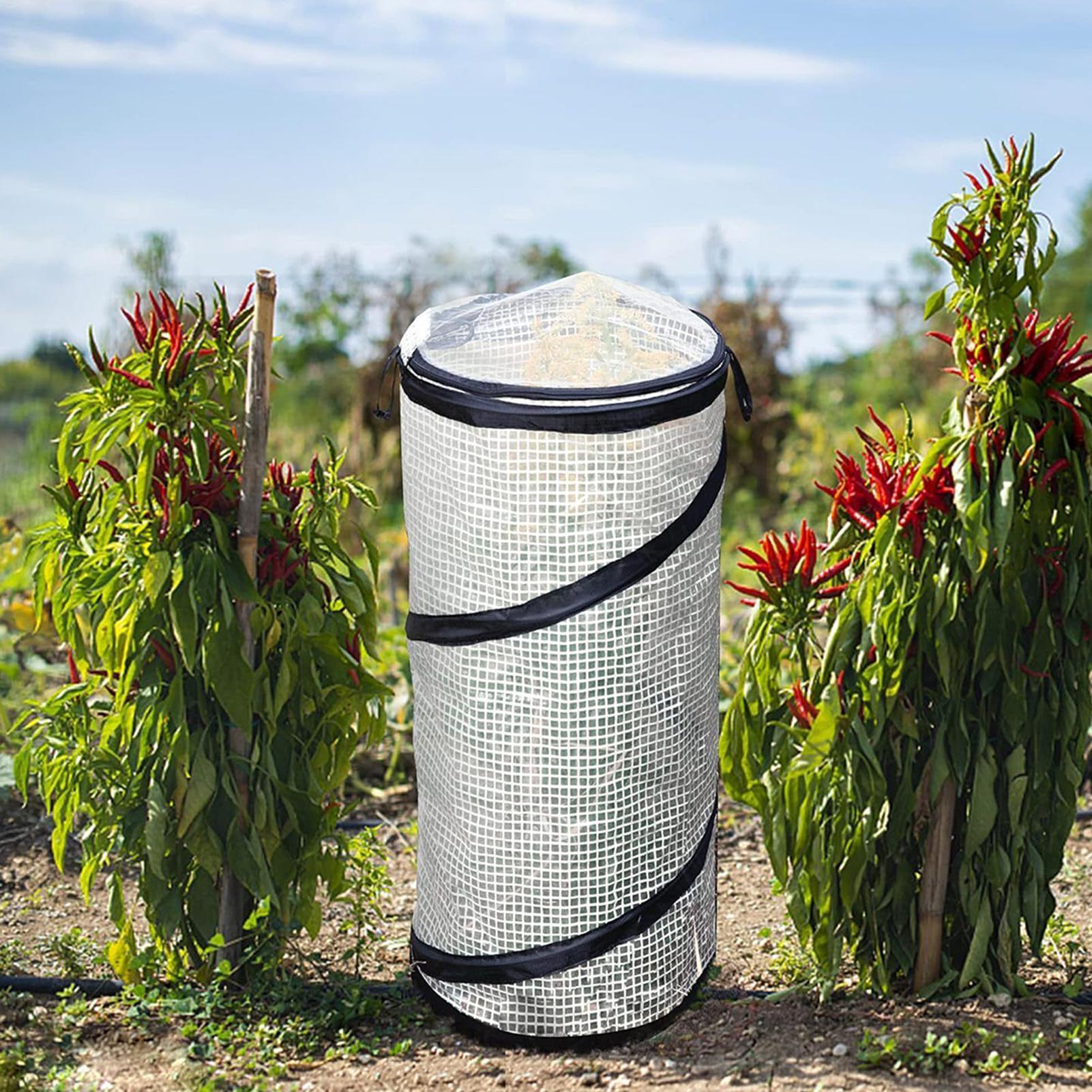 

Winter Plant Frost Protection 2-Pieces Round Antifreezing Cover Portable Flower Winterizing Cover For Garden Yard Farm China Mainland