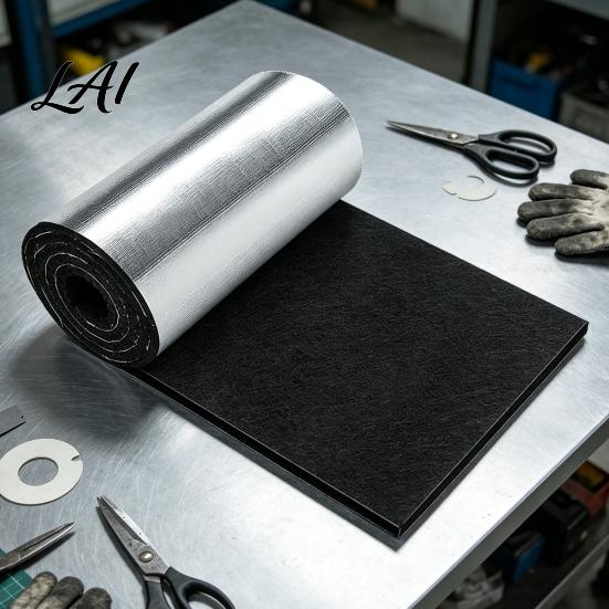 Car Battery Heat Shield Universal Insulation Kit Blanket & Aluminum Foil Tape Resistant Kit Anti-Conductive Cover for Hot Cold Weather Protection