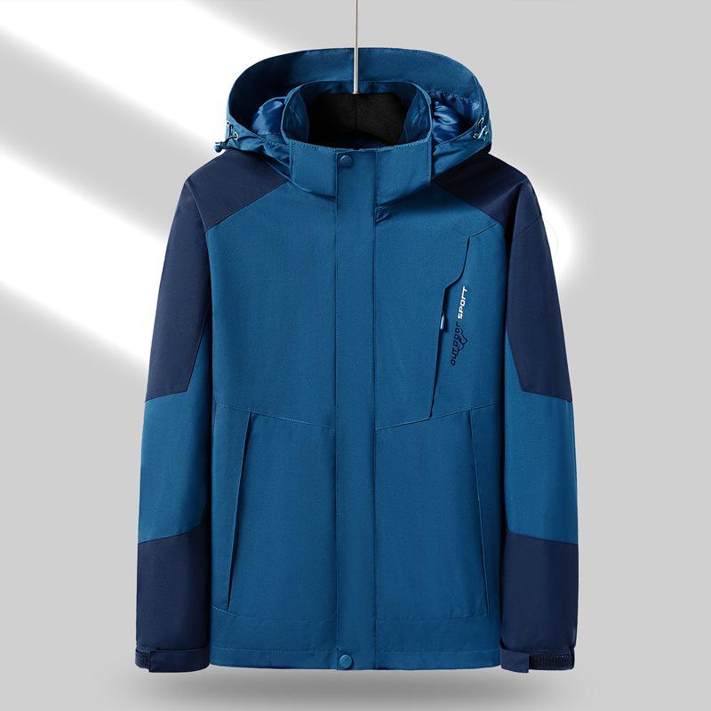 Men's Casual Windproof Thin Shell Jacket: Couple Style Mountaineering Outerwear for Spring and Autumn