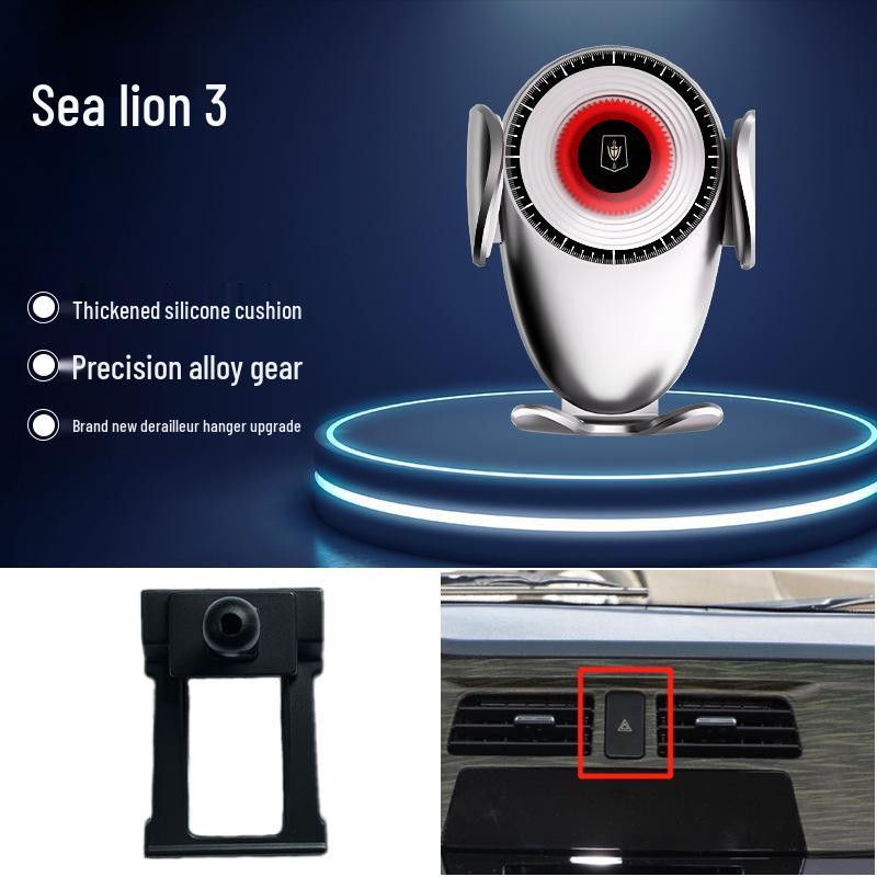 Jinbei Haishi Car Phone Holder - Air Vent Mount with Gravity Sensing.