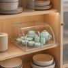 PET Plastic Tea Storage Organizer Space-Saving for Kitchen Counter, Cabinet