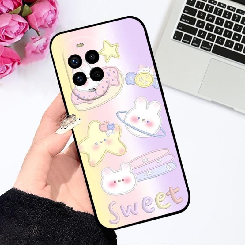 

For Huawei nova 13 5G Case BLK-AL80 Floral Shockproof Silicone Matte TPU Phone Cover For Huawei nova 13 Pro Capa MIS-AL00 Fundas For nova 13