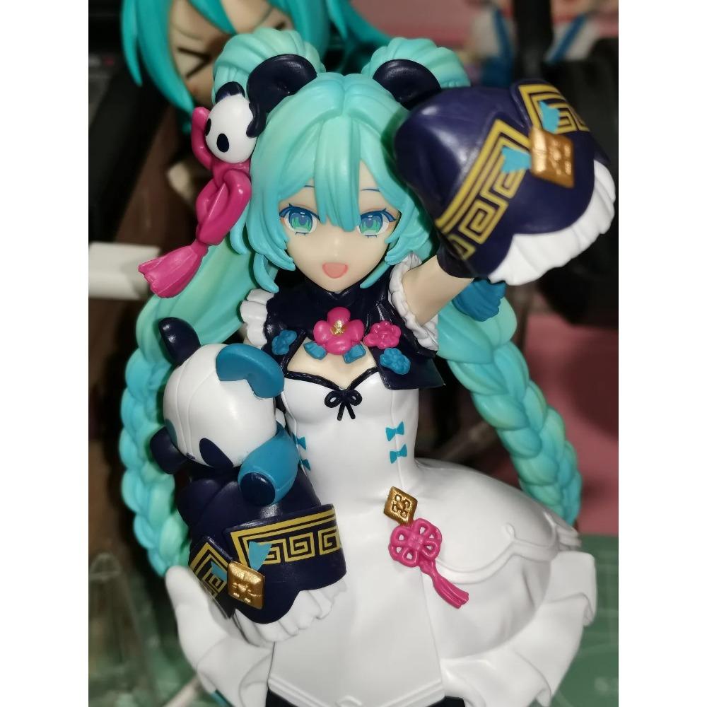 18CM Anime Hatsune Miku Figur Nationaler Stil Mode Panda MODERNCHINA Modell Spielzeug Geschenk Sammlung Actionfigur PVC