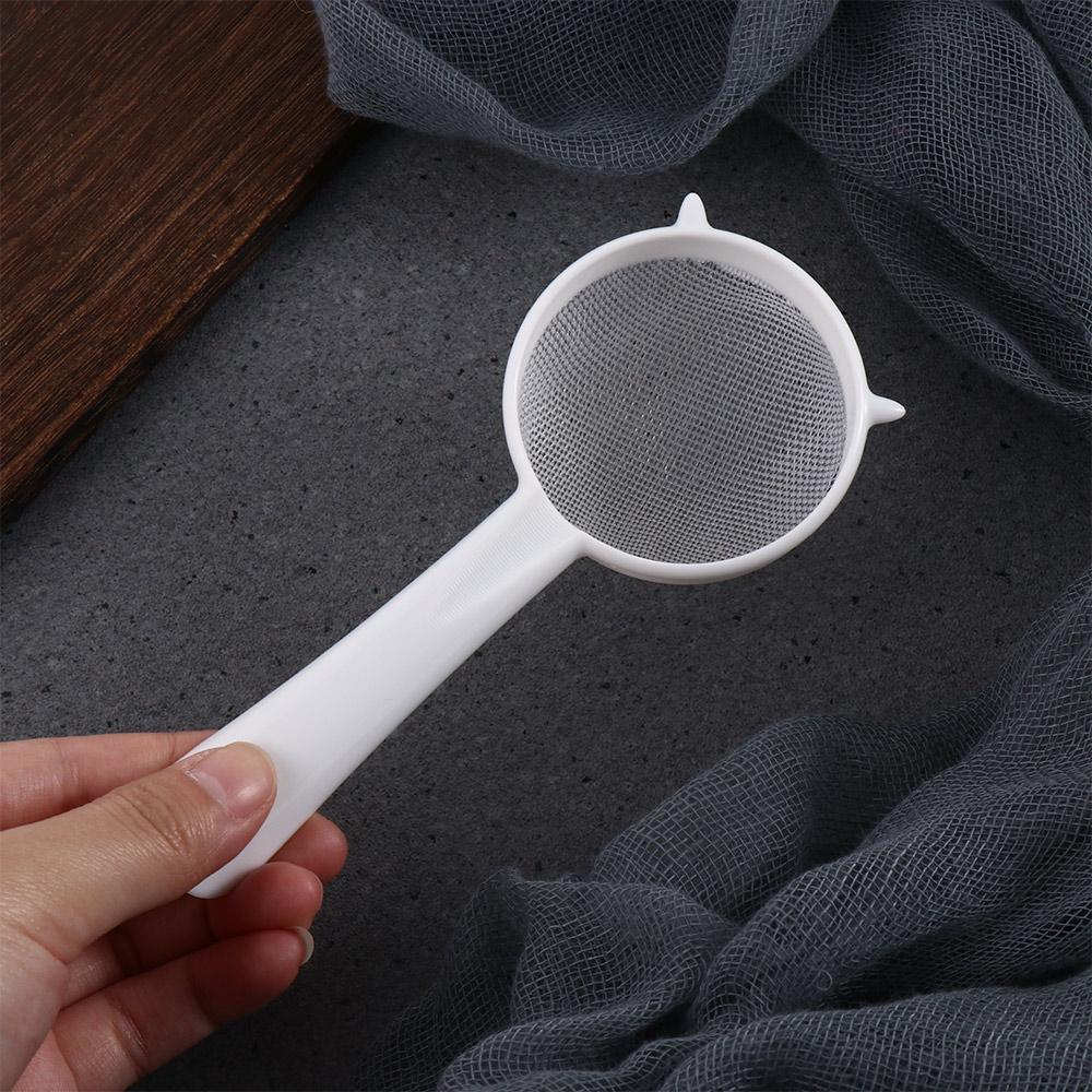 Mesh Manual Bakeware Tea Leaf Sugar Baking Coffee Filter Oil Strainer Flour Sieve Powder Sifter
