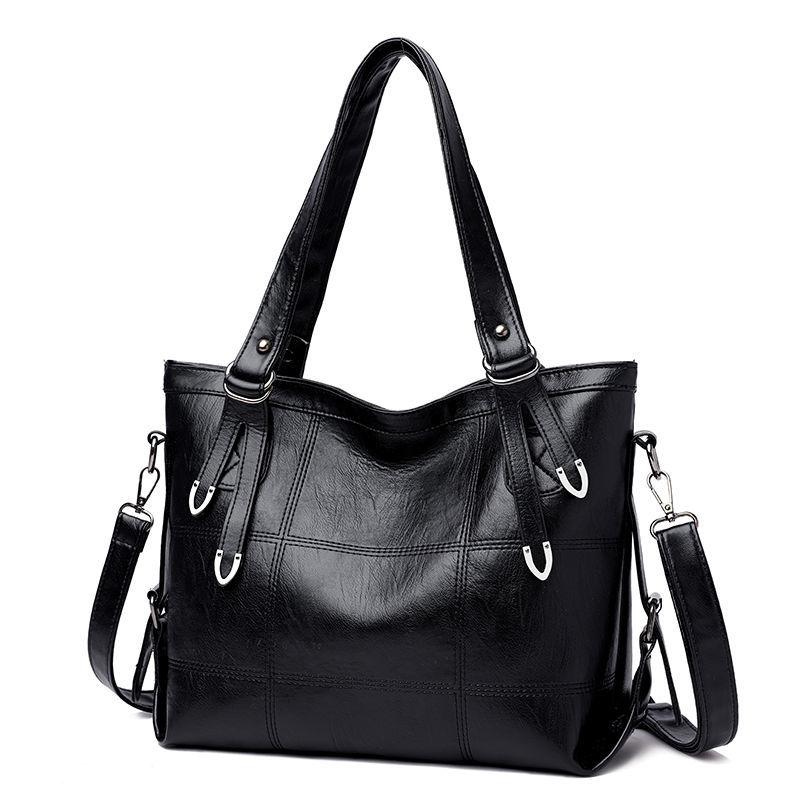 Women's New Shoulder Bag Handbag with Large Capacity and Fashionable Temperament Tote Bag