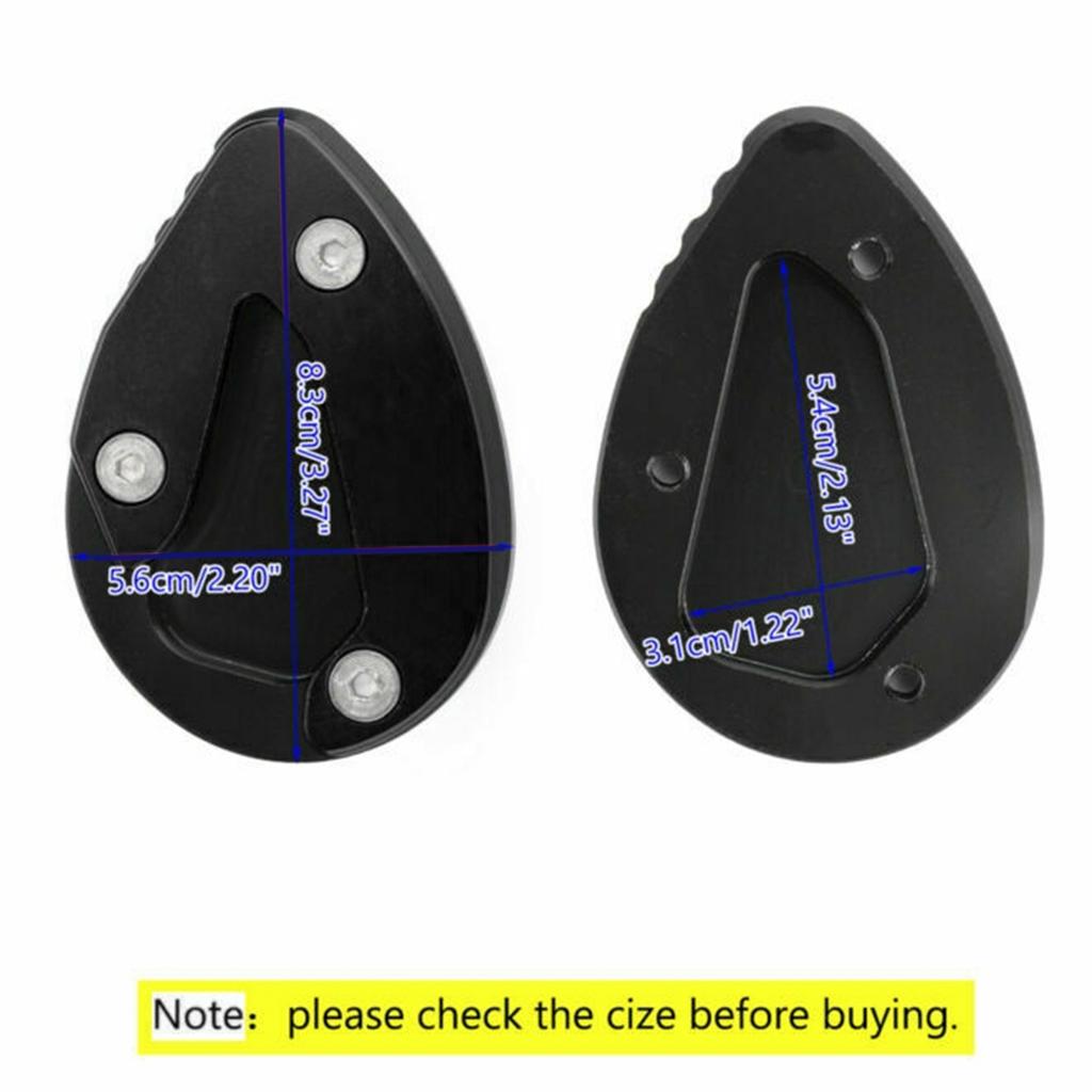 Motorbike Kickstand Sidestand Extension Enlarger Pad Fit for   1199 1299 Panigale
