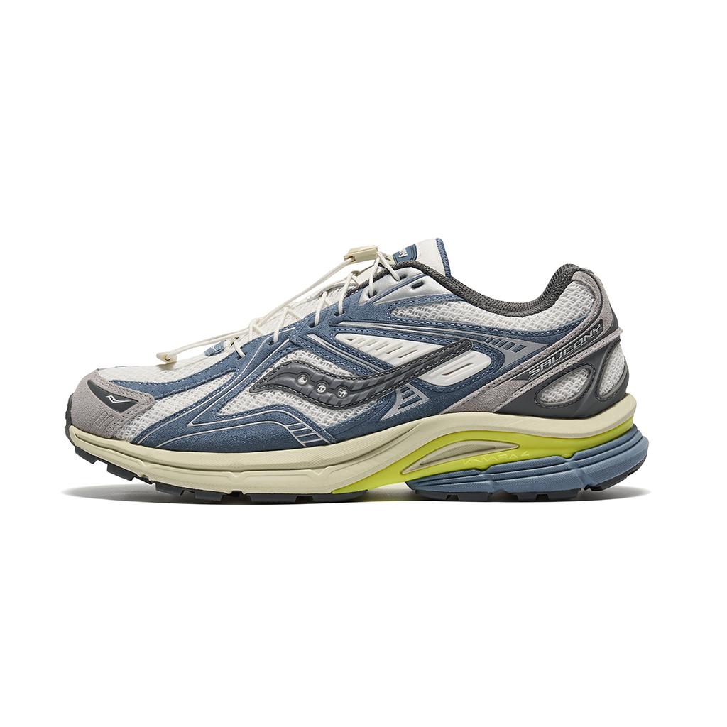 SAUCONY Kinvara 4 RE Comfortable Versatile Fabric Durable Breathable Lightweight Low-Top Casual Running Shoes Unisex Sneaker White Gray Blue S79052-30