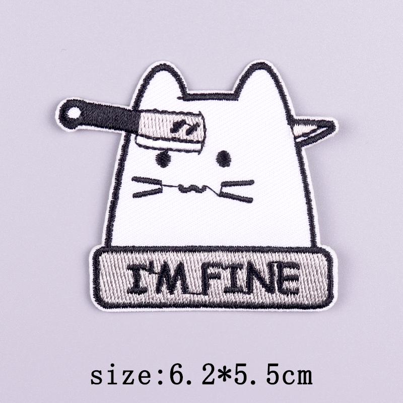 Little Yellow Duck Embroidery Patches For Clothing Hip Hop Animal Patch Iron On Patches On Clothes Fusible Patch Stickers Badges