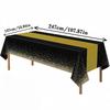 1/2pcs Party Decorations Plastic  Table Runner Disposable Rectangle Table Cover for Birthday Wedding Anniversary Graduation 1/2p