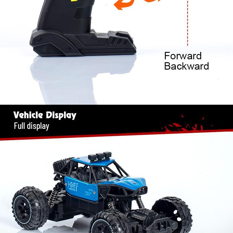 Alloy Off-Road Remote Control Car Toy for Boys Aged 3-6 Years