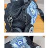 Fashion Bag Women's New Handbag Tote Bag Waterproof Nylon Shoulder Bag Cute Bear Sticker Versatile Messenger Bag with Small Bag