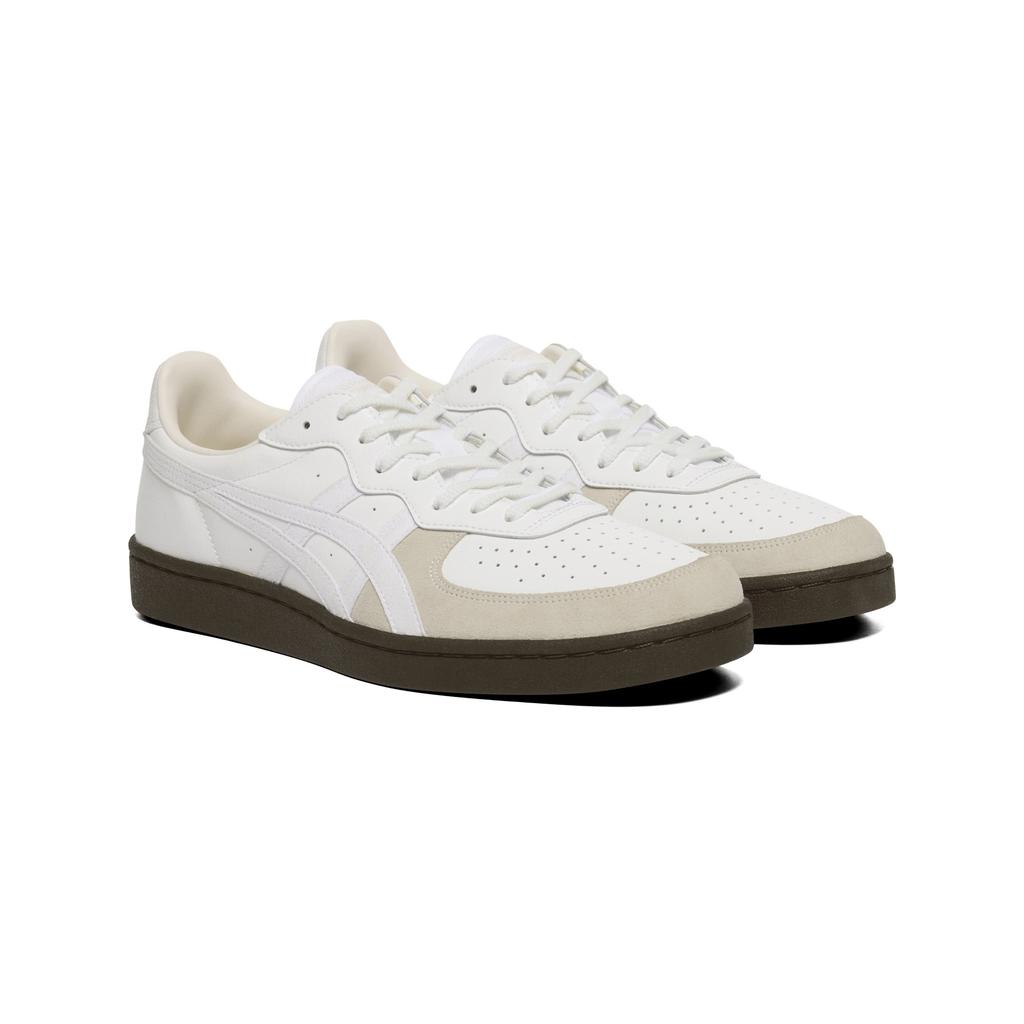 Onitsuka Tiger GSM Synthetic Leather, Split Cow Leather Casual Shoes Unisex White 1183A353-137