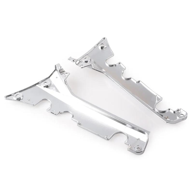 2PCS Motorbike Fairing Right Left Lower Rear Frame Covers For Honda Goldwing GL 1800 Chrome Decorate Covers GL1800 2001-2011