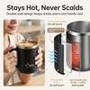 Travel Thermal Coffee Mug Tumbler With Handle 304 Stainless Steel Insulated Cup Leakproof Thermos Water Bottle Mini Dual Drink