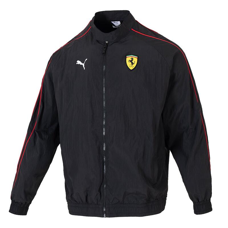 

Puma Logo Casual Comfortable Long Sleeve Jacket Men Jacket Black 630215-01 S