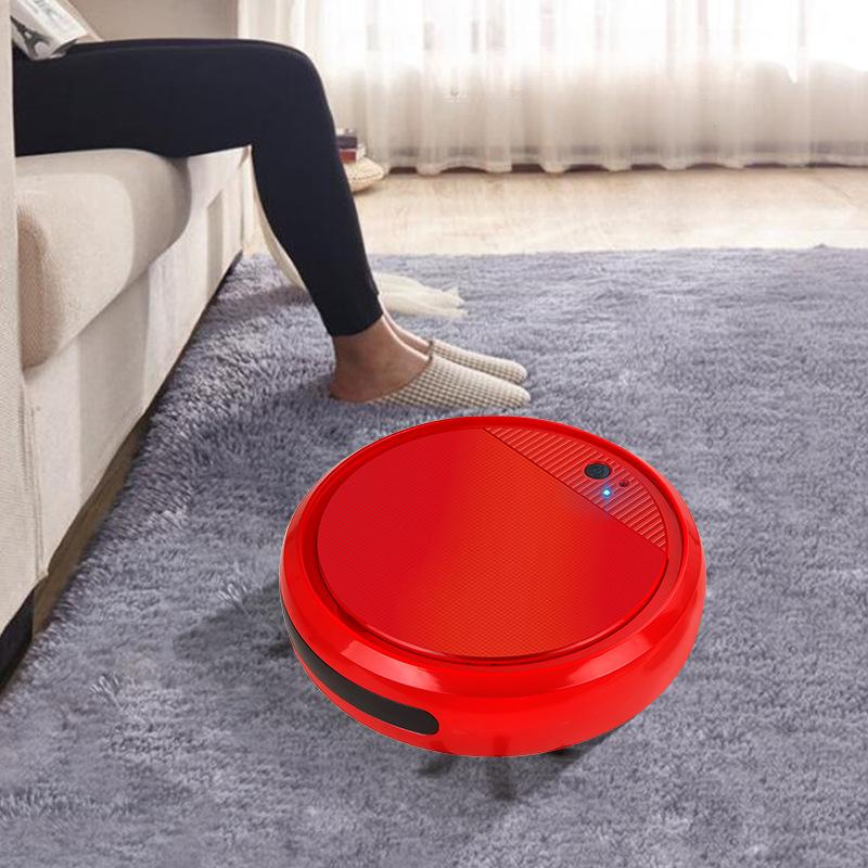 Intelligent Sweeping Robot Usb Charging Vacuum Mopping Three-in-one Home Anti-fall Disinfection Silent Cleaning Machine