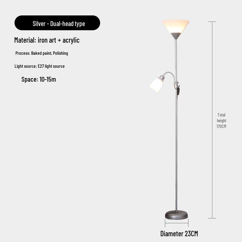 OEING Double-Head Floor Lamp