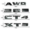 3D Car Rear Trunk Sticker Logo Letters Decals Badge for Cadillac XT4 XT5 XT6 XTS CT4 CT5 CT6 AWD ATS-L Auto Exterior Accessories