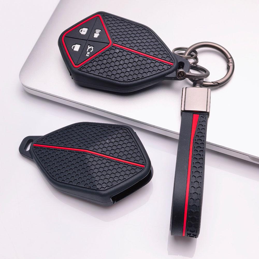 Key Case Cover for Haval H6 All with Keychain Protective Accessory Key Fob Protection Replacement Daily Use Car Remote Cover Key Shell Accessory