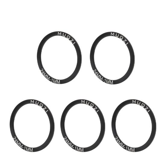 

5Pcs Bike Accessories Gasket Universal Installation Lightweight Design Wear-resistant High Strength Strong Cycling Tool Stainless Steel Bottom J