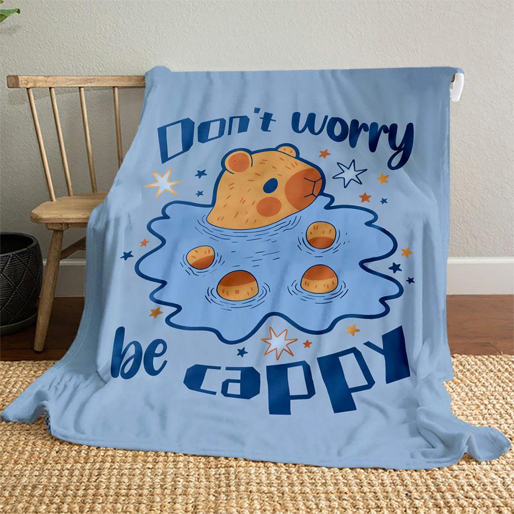 Bear Cappy Outdoor Flannel Blankets, Outdoor travel, Home Blankets, Fan Gifts,Suitable for All Seasons, Christmas Gifts. R1127126