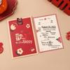 Elegant Hand-Painted European-Style Wedding Invitation Card (2023)