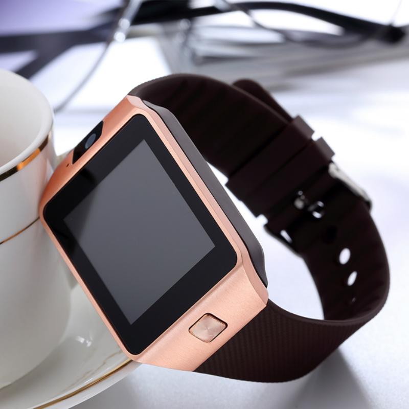 Rose Gold Dz09 Android DZ09 Smart Watch Versatile And Waterproof