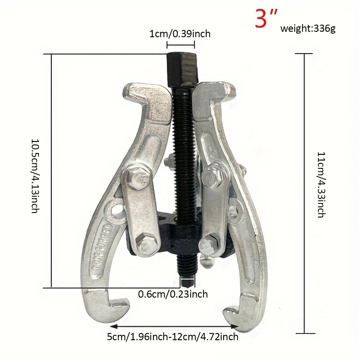 

3-Jaw Gear Puller Bearing Removal Tool Universal Automotive Repair Machine Maintenance Professional Steel Disassembly Kit Tool
