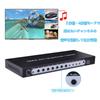 HDMI Screen 4 1080P Audio Channel RS232 for Engineers and ES-Tune Splitter, Inputs/1 Output, Compatible, 6-Split Mode, Switching, Control, Monitoring.