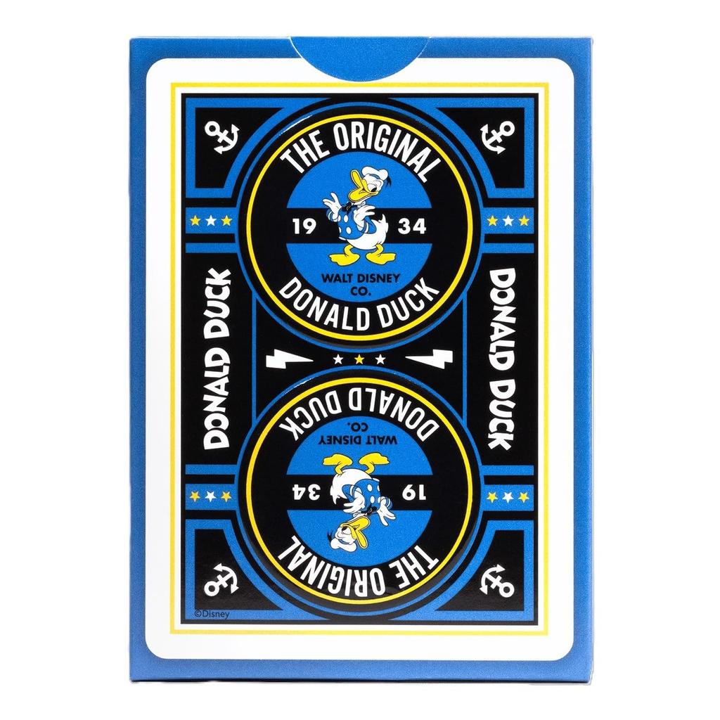 Tenyo Disney Bicycle Playing Donald Poker Size X Ages 6 and Up Cards, Duck, (6.3cm 8.8cm),