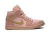 Men's Sneakers Jordan 1 Mid Coral Gold Coral Stardust/Club Gold-Coral Stardust