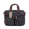 Hot Canvas Leather Travel Handbag Luggage Duffel Travel Tote Multifunction Shoulder Strap Bag