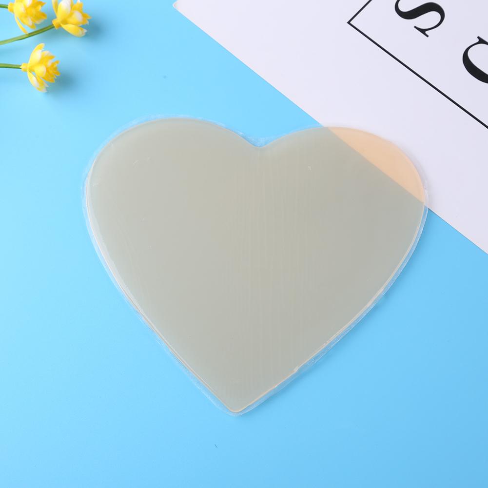 Silicone Chest Pad Anti-aging Chest Patch Reusable Face Skin Care (Heart Chest P