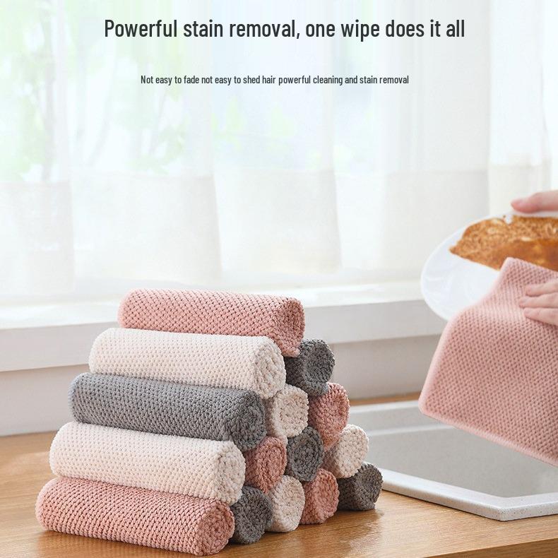 Corn Kernel Lint-Free Multifunctional Kitchen Dishcloth - Easy Clean Lazy Rag