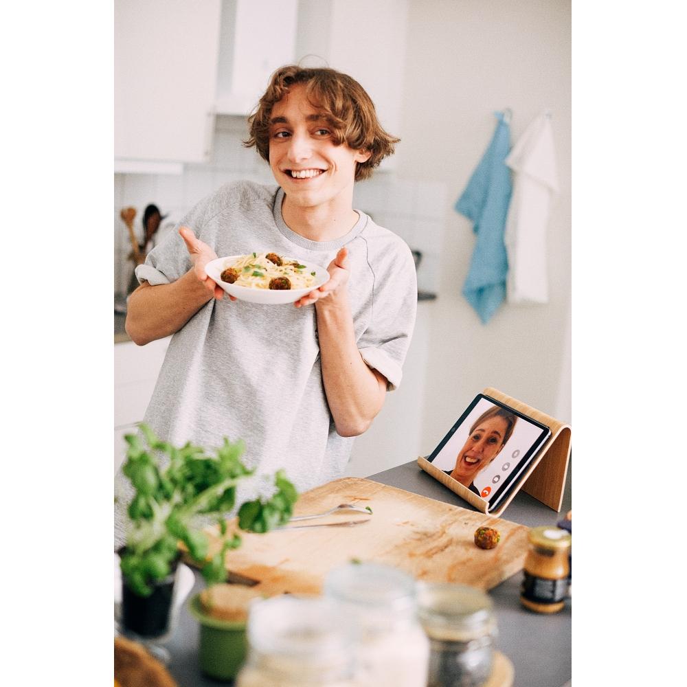 IKEA OFTAST talíř na těstoviny bílý 20 cm