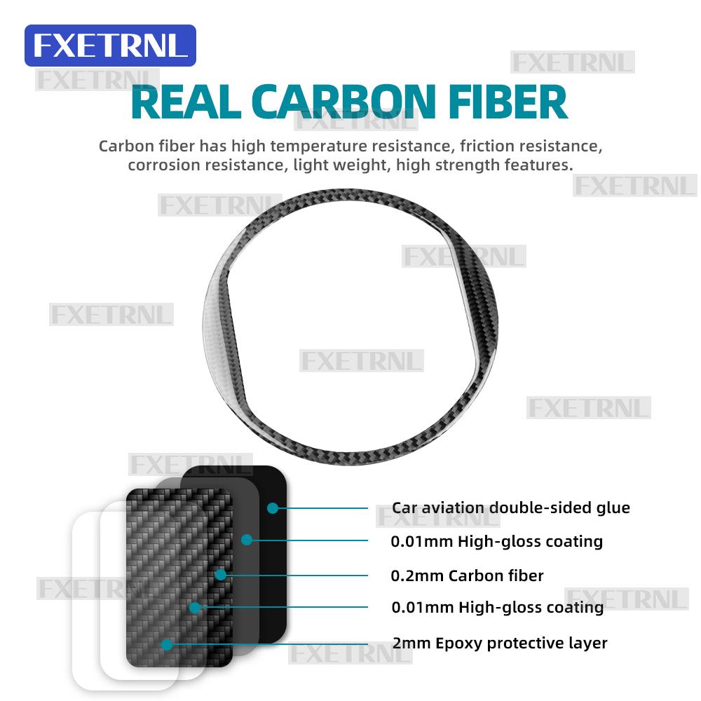 Soft Carbon Fiber Sticker For Kia Sportage 2011 2012 2013 2014 2015 2016 Manual Gear Shift Panel Frame Car Interior Accessory