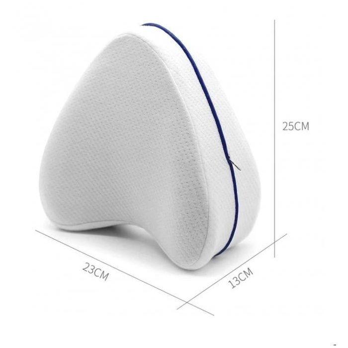 Ortopedický polštář na kolena s paměťovou pěnou, polštář mezi nohy, ergonomický a měkký na spaní